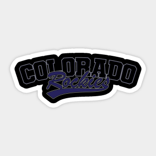 Colorado Rockies Sticker